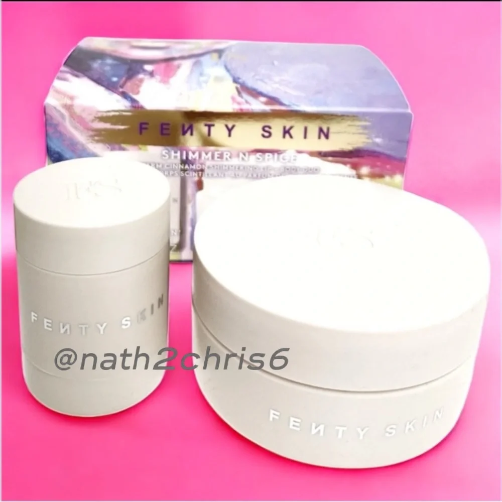 FENTY Skin Shimmer N Spice lip and body duo & Cherriez Gone Bad Lmt Ed. Sets New